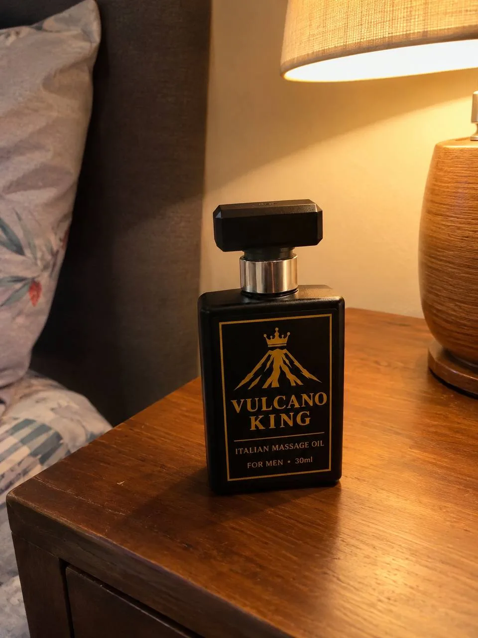 VULCANO KING Italian Massage Oil Bottle 1